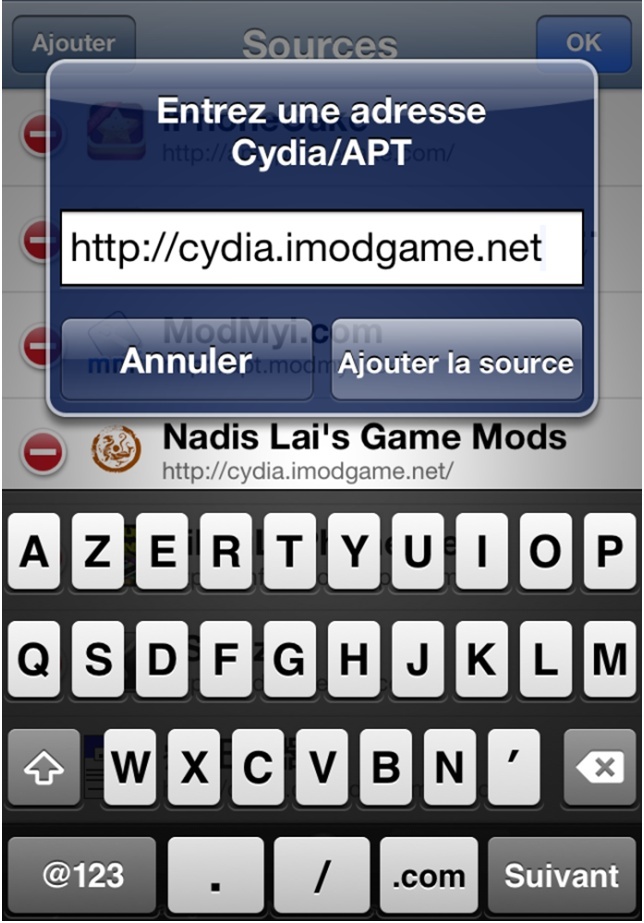 comment installer imodgame
