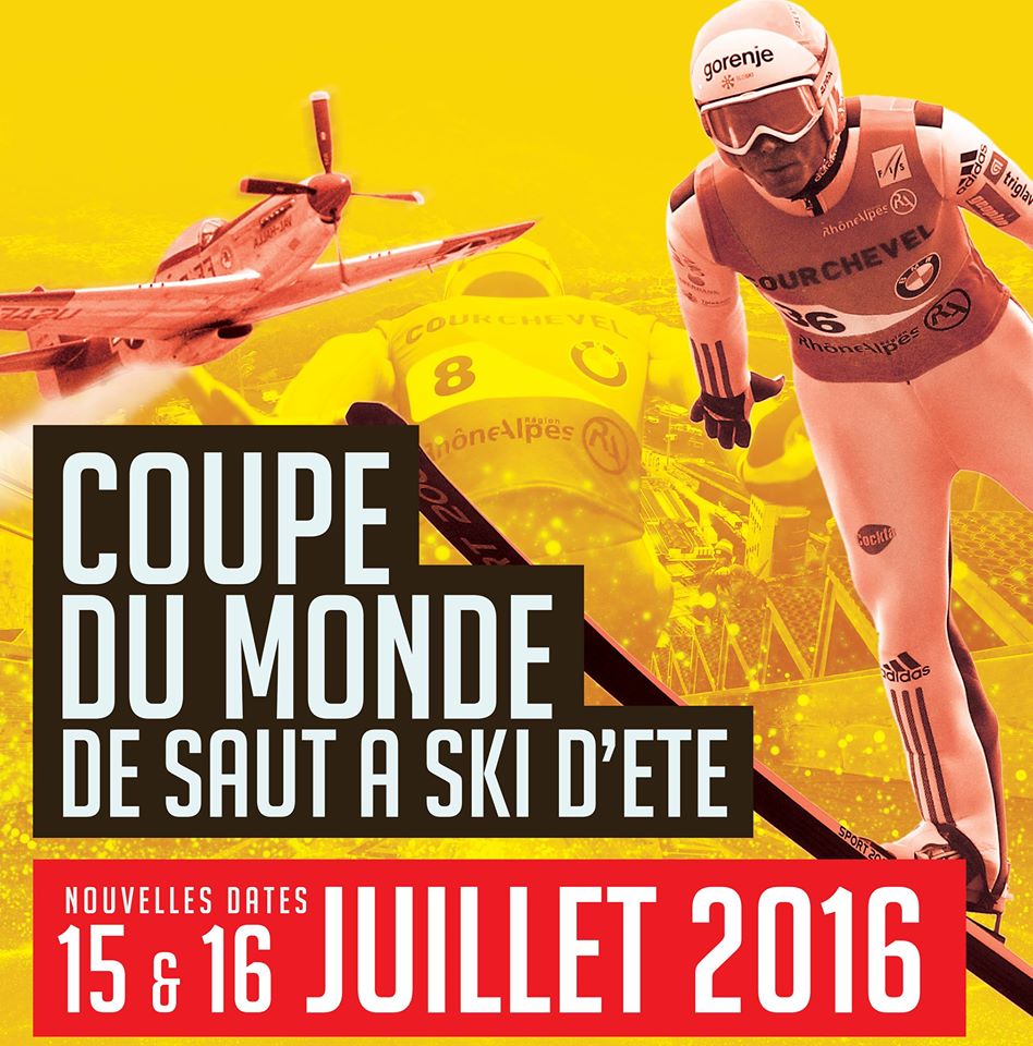 skijumpingworldcup , Fête de l'Air est associée à la Coupe du Monde de Saut à Ski,Courchevel World Cup 2016, Meeting Aerien 2016,Airshow 2016, French Airshow 2016
