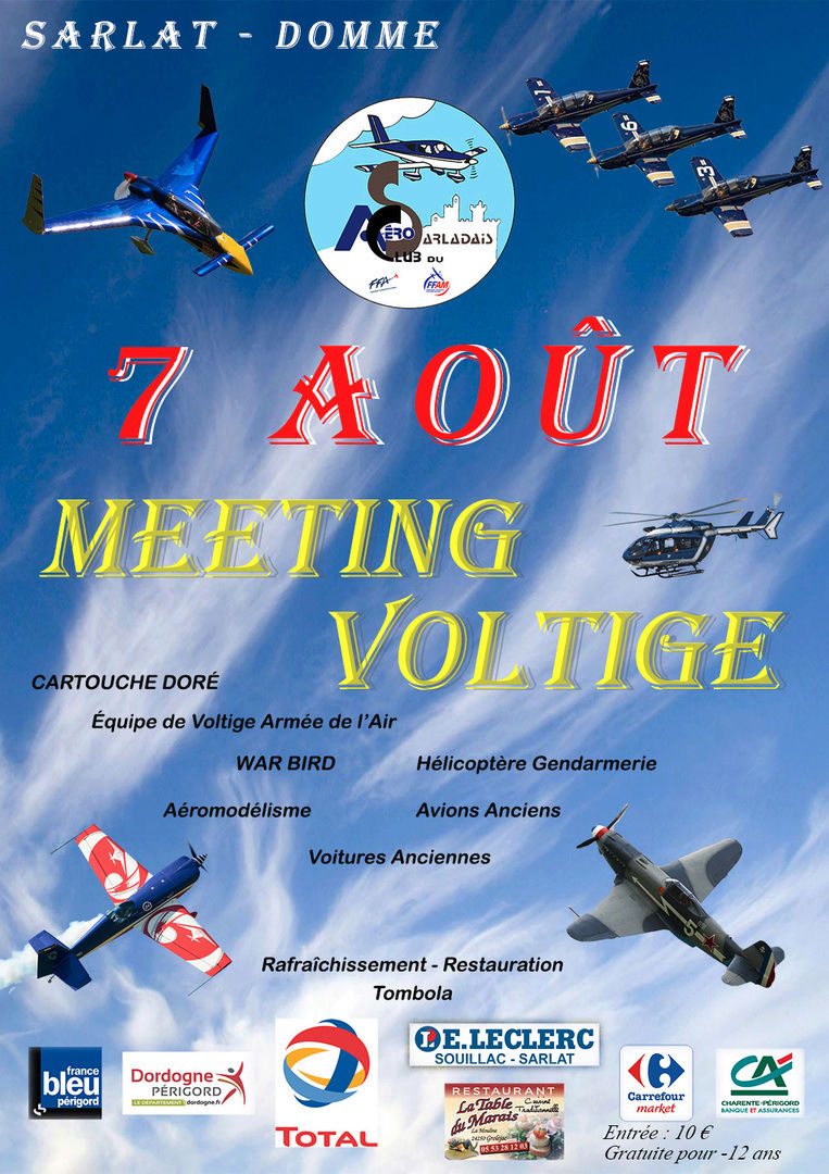 Meeting Aérien de Sarlat 2016, Meeting Aerien 2016,Airshow 2016, French Airshow 2016