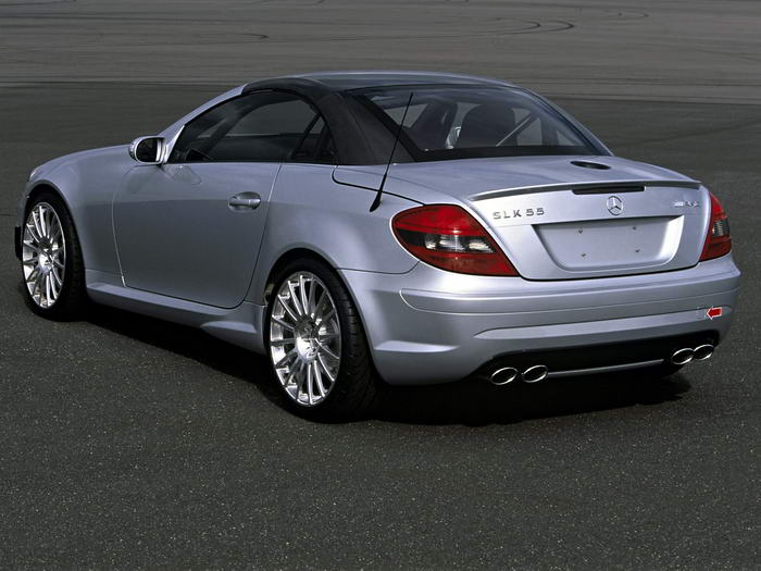 Essai mercedes slk 55 amg 2009 #4