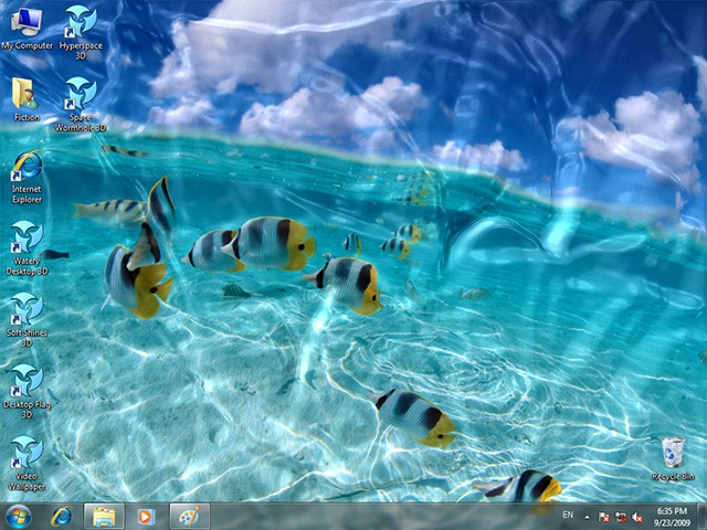Watery Desktop 3D 3.39