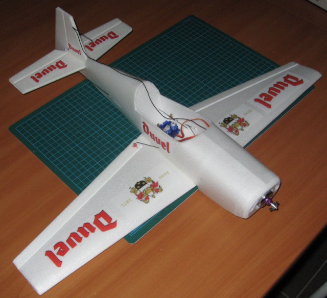 also downloaded plans for 2 sizes of this built-up fuselage/wing plane.