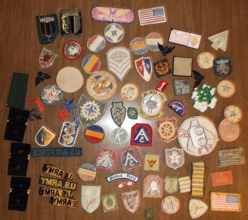 ww1 ww2 vietnam patch lot - ARMY AND USAAF - U.S. Militaria Forum