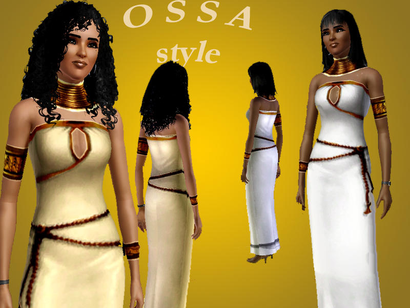 Tenues Egyptiennes pour les Sims