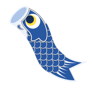 item bleu foncé